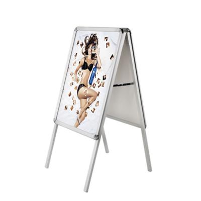 China Durable Wholesale Outdoor Stable A Frame Poster Stand Outdoor Banner Stand for sale