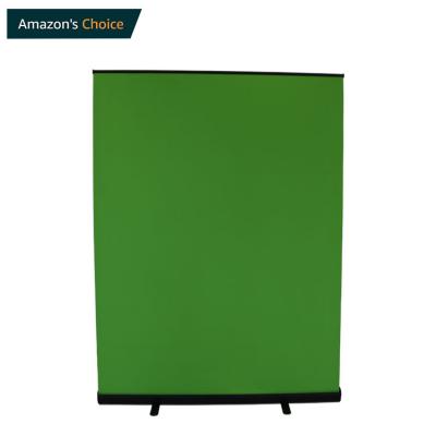 China ADMAX 1.5*2m green screen roll up pantalla verde screen portable green backdrop for live broadcast photography for sale