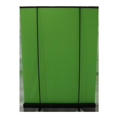 China ADMAX Green Screen 1.5*2m Roll Up Pantalla Verde Artificial Privacy Wall Chromakey Green Backdrop For Studio Webcam for sale