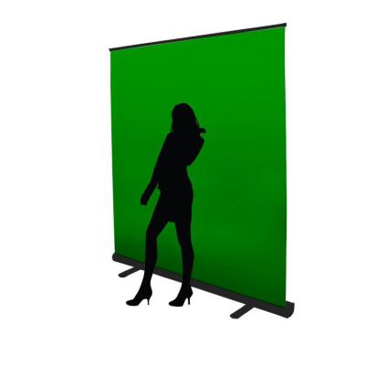 China Amazon Scenic Aluminum Rolls Stand Green Screen Kit For Live Show for sale