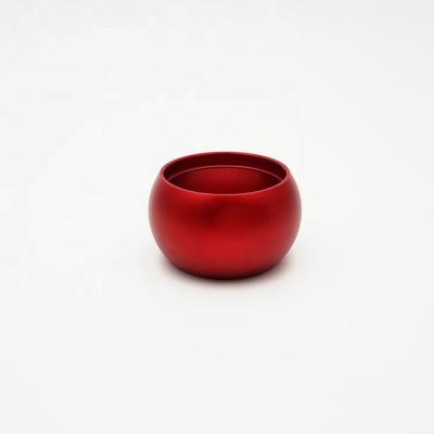 China Machinery Repairs Workshop Customed Skateboard Bushing OD 48mm And 28.5mm Length With 29.6g Anodize Blast Red Color Factory Made CNC Machining for sale