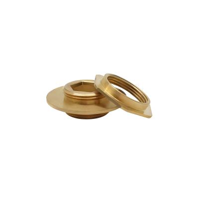 China OEM Aluminum Custom Metal High Precision Brass Thread Milling Spinning Brass Inserts Decorative Brass Fasteners for sale