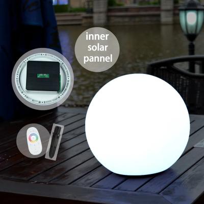 China Custom BSCI LED Garden Plant Solar Panel Indoor Wireless Magic Mood Garden Yard Swimming Pool Water Floating Lights Outdoor Lamp for sale