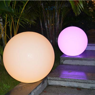 China Custom Modern Indoor Outdoor Garden Lounge Ceiling Light Garden Restaurant Hanging LED Light Glow Party Ball Pendant Lamp for sale