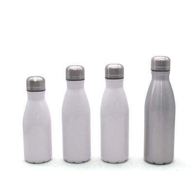 China 420/520/540/640ml Custom Water Bottle Cheap Wholesale Viable Logo Outdoor Sports Drinking Aluminum for sale