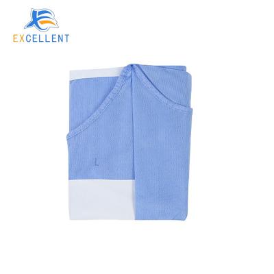 China Disposable reliable patient gowns with factory direct sale at a low price for sale