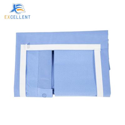 China For surgical surgeon ues hot sale sterile chest breast drape NON WOVEN medical disposable use for sale