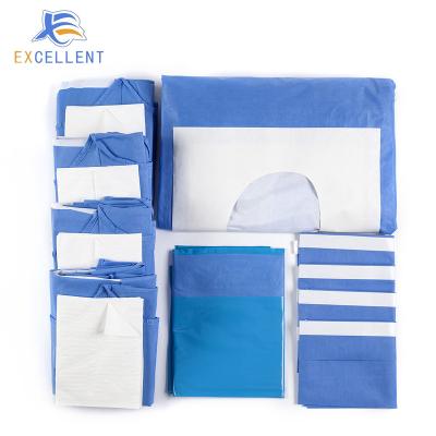 China Professional surgical use low price surgical c-section disposable pack with high quality for sale