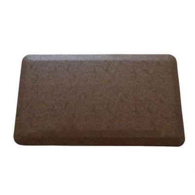 China Anti-Slip Floor Mat Office Standing Mat Kitchen Mat Pu Foam Anti Fatigue Office Standing Desk Mat for sale