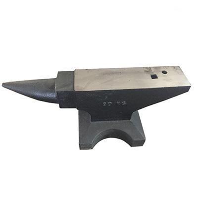 China High Quality Hardware 100kg Casting Steel Anvil With Single Horn for sale