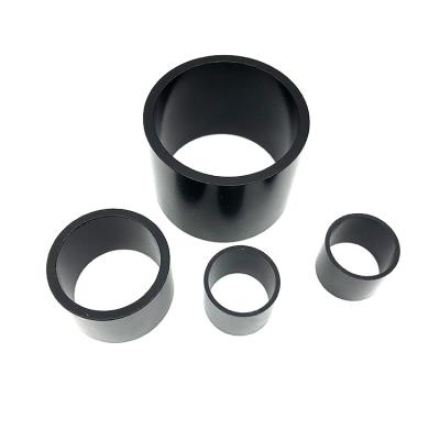 China Black Coated Bonded Neodymium Magnet Custom Size Radial Ring Magnet for sale