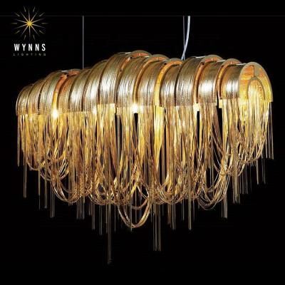 China Gold Aluminum Home/Hotel/Store Volver Acorn Lighting with LED Lights for Hotel/Cafe/Mall/Store/Villa/House/Living Room for sale