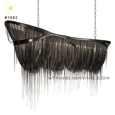 China HOME/HOTEL/STORE Large Acorn Aluminum Chain Boat Shape Dragon Atlantis Pendant Lamp with LED Light Source for Lobby/Hall/House and Hotel for sale