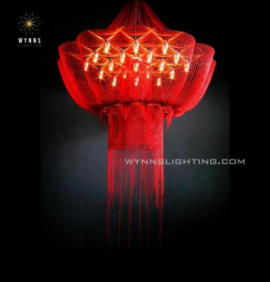 China Art Decor OEM Art Hotel Chandelier Flower Of Life Auto CAD Layout, Project Installation for sale