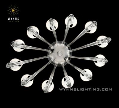 China Italy Modern Style Glass Chandelier And Pendant Light Auto CAD Layout, Project Installation for sale