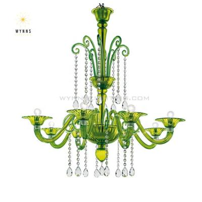 China Modern Murano Glass Chandelier Pendant Lighting Sample &Amp; Packing With Customer Logo for sale