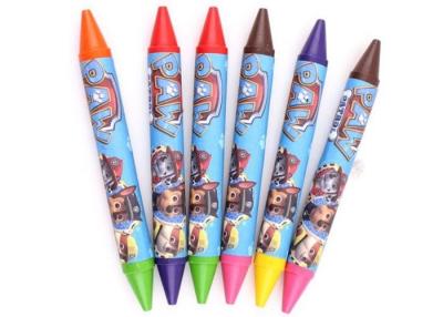 China Safty desgin Kids Drawing Funny double end crayon/Eco-friendly color drawing double end crayon for sale