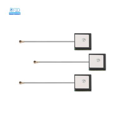 China 25*25 Glonass High Accuracy Patch GPS Gnss Ceramic Active Internal Ceramic Antenna for sale