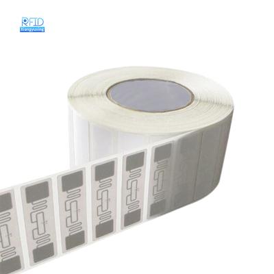 China Waterproof / Waterproof 860-960MHz Impinj Monza r6 Chip Label Sticker UHF RFID Tag for sale