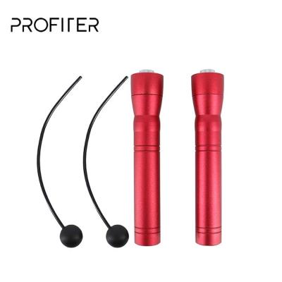 China Aluminum Handle + PU/PVC Calorie Burn Fitness Forming Cordless Jump Rope Aluminum Handles Skipping Rope for sale