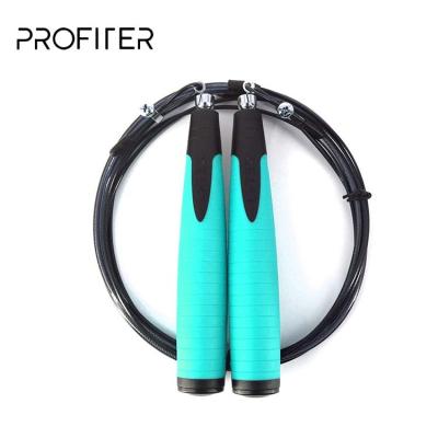 China PP+TPE+PU+Steel Cable Ball Bearing Adjustable Speed ​​Jump Rope Wholesale Adjustable Skipping Rope for sale