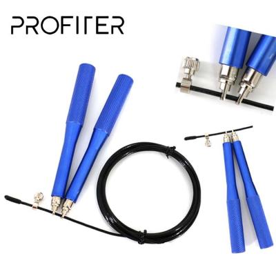 China Aluminum Handle+PU+Steel Cable Fitness Forming Adjustable Aluminum Handle Speed ​​Jump Rope for sale