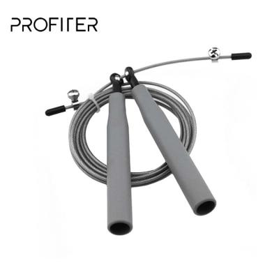 China PP Handle +PU+Steel Cable Fitness Exercise PP Handle Jump Rope Supporting Skipping Rope for sale