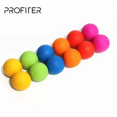 China Strip Peanut Massage Ball Relax Waist Arch Lower Foot Meridian Yoga Stretch Relax Muscle Fitness Exercise for sale