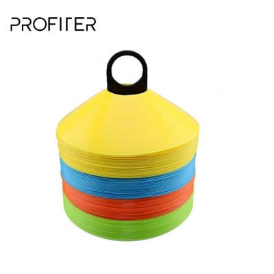 China PE Soccer Agility Forming Plastic Sport Cone Marker Disc Cones for sale