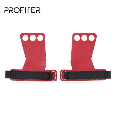 China Palm Guard Weight Lifting Exercise Fitness Grips Custom Logo Weightlifting Gymnastic Grips for sale