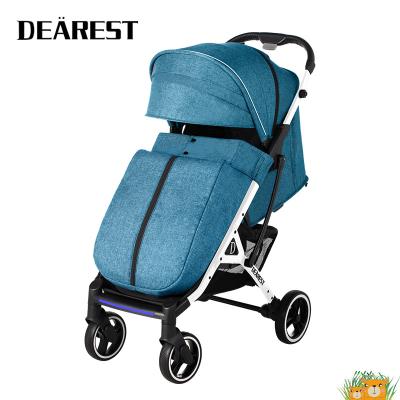 China Baby Carriage Portable Easy Folding Pram With Mosquito Net 819 Travel Portable Baby Stroller for sale