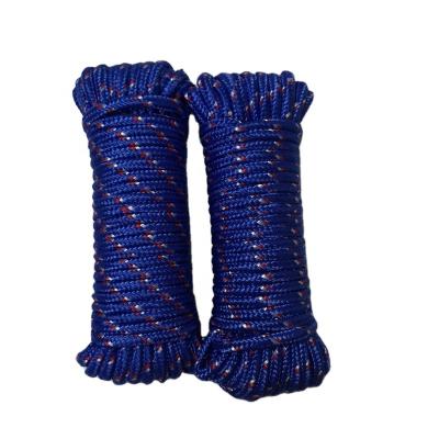 China Soft Easy To Knot Factory Supply 16 Strands Polypropylene Rope Packing Rope Braided Tie Rope For Household Use for sale