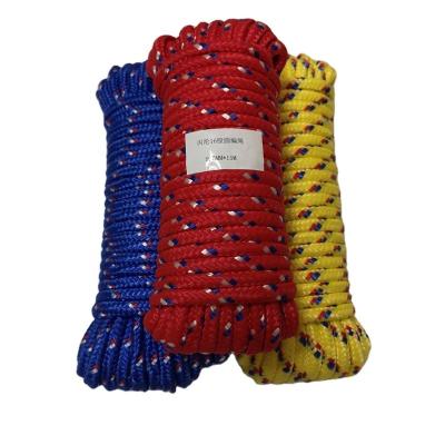 China Gently Easy To Knot High Quality Braided Polypropylene Multifilament Rope Packing Rope Tie Rope For Household Use for sale