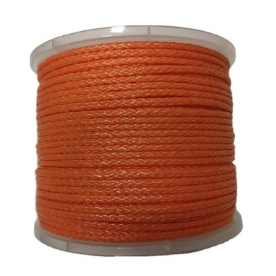 China Good UV Resistant Resistance to Abrasion and Chemicals PP Splitfilm 8 Strands Hollow Braided Rope Packing Rope Fishing Rope for sale