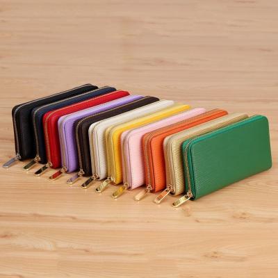 China New Quality Waterproof Fashion Custom Size Gift PU Pinch Dompet Women Leather Wallet for sale