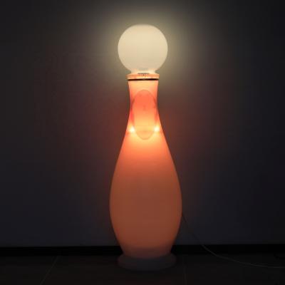 China Global liminous hot sale LED Led Art Water Dispenser 5 Gallon Free Bottle Hidden Bottled Bottom Loading Water Dispenser for sale