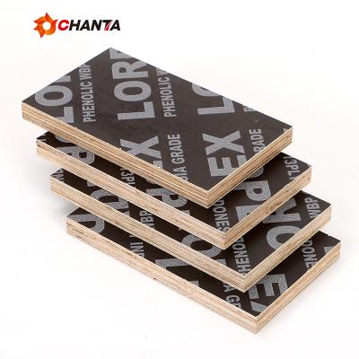 China Modern Best Quality 18mm WBP Phenolic Finger Joint Chanta Core Film Faced Plywood For Construction for sale