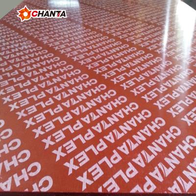 China Modern high quality chantaplex WBP 18mm phenolic film faced chanta plywood construction for sale