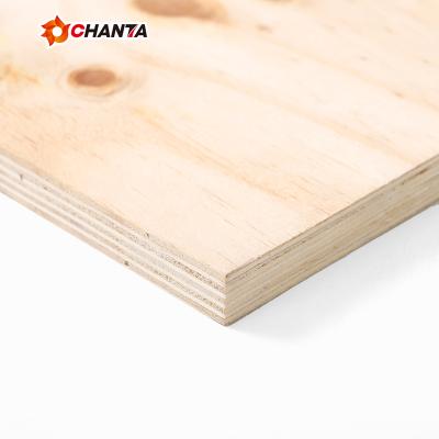 China Modern best quality 9mm cdx wholesale pine plywood grade structural plywood for sale