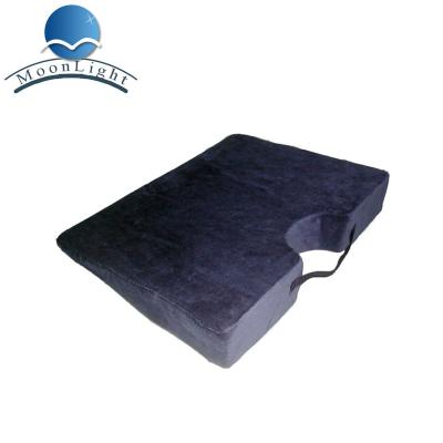 China Massage Triangle Cushion Memory Foam Chair Cushion for sale