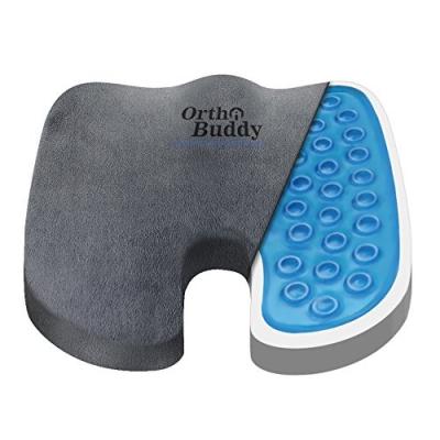 China Popular High Quality Anti-Static Gel Memory Foam Tailbone Cushion for sale