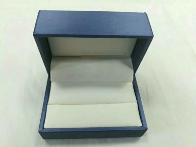 China Decorative Wedding Charm Jewelry Box Aesthetic Appearance For Double Rings for sale