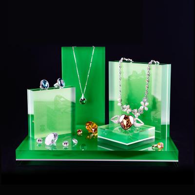 China Advertising Acrylic Jewelry Display , Luxury A3 A4 Clear Acrylic Jewelry Stand for sale