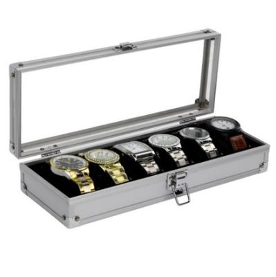 China Professional Wrist Watch Display Box High Strength Aluminium Material For Men for sale