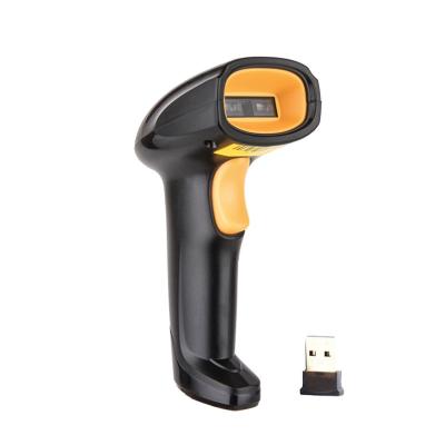 China 1D Laser Barcode USB Long Range Cheapest Wireless High Quality Handheld Barcode Scannerwith Reader Interface 2.4GHz EVAWGIB 92.5mmx70mmx154.6mm for sale