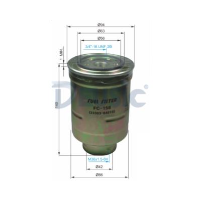 China Taiwan Factory Wholesale OEM# 23303-64010 High Quality Car Oil Filter See Picture for sale