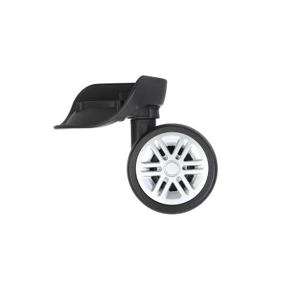 China Durable Rubber Luggage Plastic Wheels Replacement Wheels Accessories For Suitcase for sale