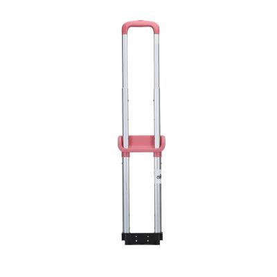 China Classic Adjustable Metal Durable 3 Section Trolley Handle Ergonomic Friendly Aluminum Pull Rod JL 081 for sale