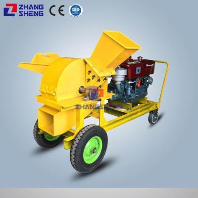 China food & Beverage Plant Branch Crusher Double Drive Left Hand Crusher Wood Chipper On Sale for sale