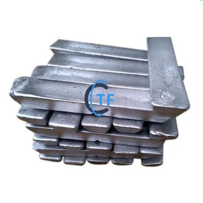 China Steelmaking Industry Metallurgy Refined Aluminum Alloy Ingot 99.9% Pure A7 adc12 Fabricated for sale